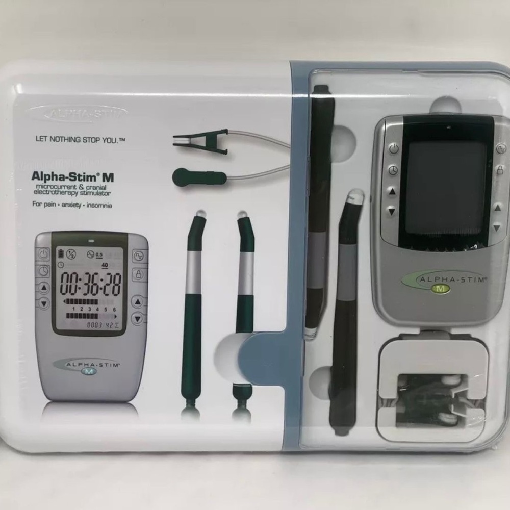 Alpha-Stim M Microcurrent Device - Silver